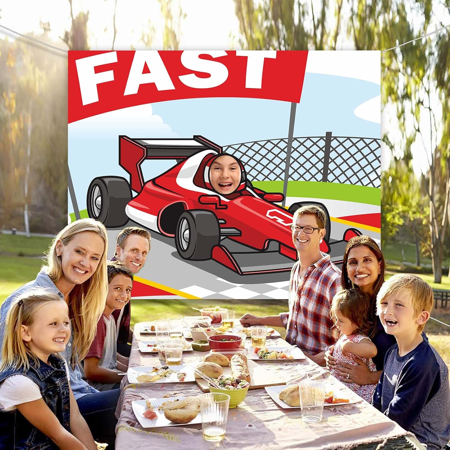 Surprising ⁣Showdown: Fast F1 Flag, Pretend Play,⁤ & Custom Decor⁢ for boys' Parties