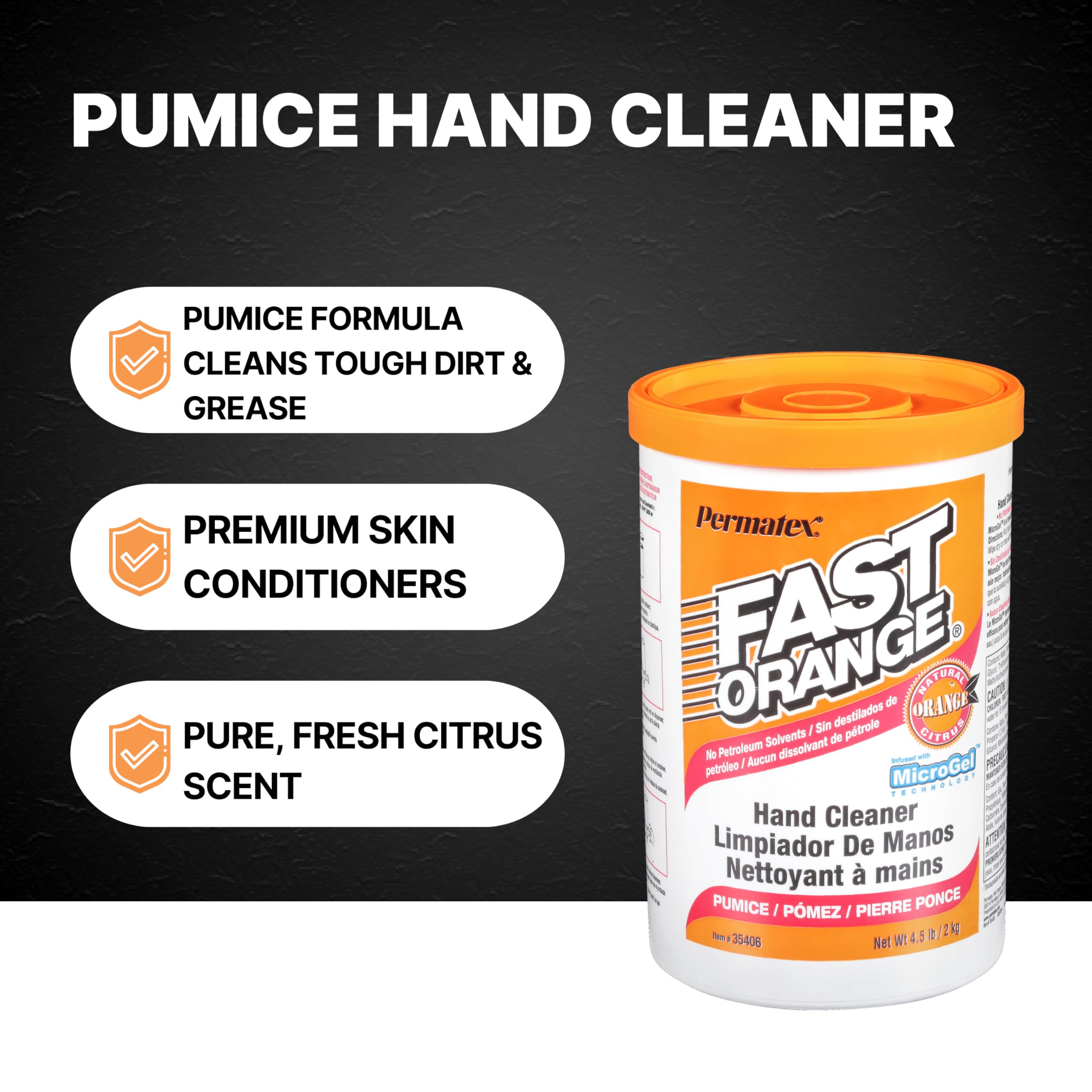 フェイスクリーム Orange Amazon.com: Permatex 35406 Fast Orange Pumice Cream Hand Cleaner