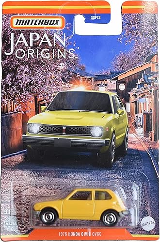 Miniatura 1 de Hot Wheels Caja de cerillas 1976 Honda Civic CVCC, Orígenes de Japón