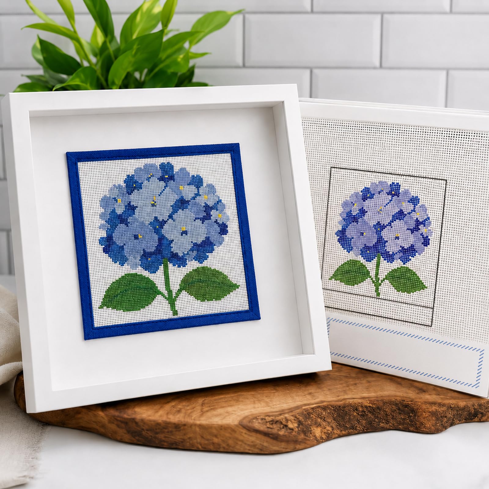 Needlepoint Canvas Kit - Flower Patterns -7