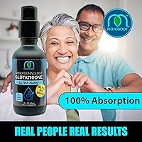 Vista 2 de Botella con bomba de nano glutatión de 2 onzas: eleva tu salud con 100% absorción ultra nanotecnología glutatión maestro antioxidante