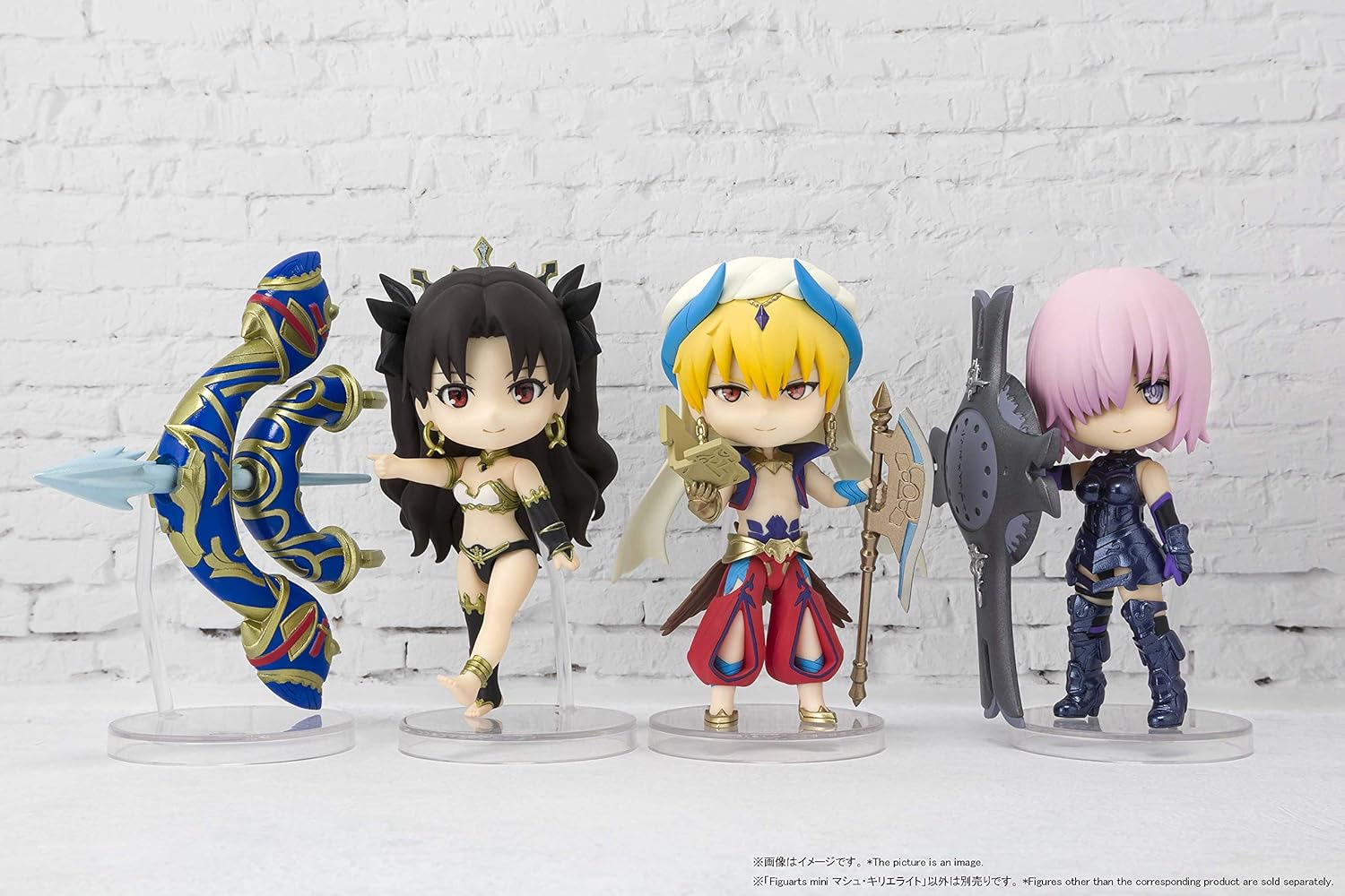 Amazon Co Jp Figuarts Mini Fate Grand Order マシュ キリエライト 約90mm Pvc Abs製 塗装済み可動フィギュア ホビー 通販