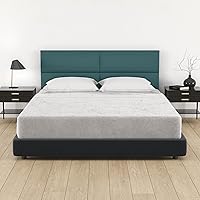 Vista 96 de Jaxx Panelist - Cabecero acolchado moderno, juego de 4 paneles para montar en la pared (cada uno de 11.25 x 30 pulgadas), tamaño Queen