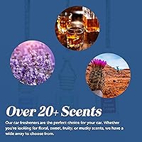Vista 7 de CANDECraftCo - Aceite de fragancia colgante de aire para automóvil, ambientador automático para aceites esenciales, fragancia, aromaterapia, difusor
