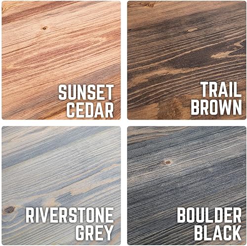 Miniatura 9 de Restore by Pipe DÉCOR - Banco decorativo de madera con borde vivo, 48 x 16 x 17.75 pulgadas, madera de pino ponderosa recuperada en mancha de cedro