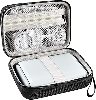 Case Compatible with GL.iNet for GL-SFT1200/ for GL-MT1300/ for GL-A1300/ for GL-AR750S-Ext Wireless Travel Router, Portable WiFi Storage Holder for Ethernet Cable & Power Adapter (Box Only) - Black