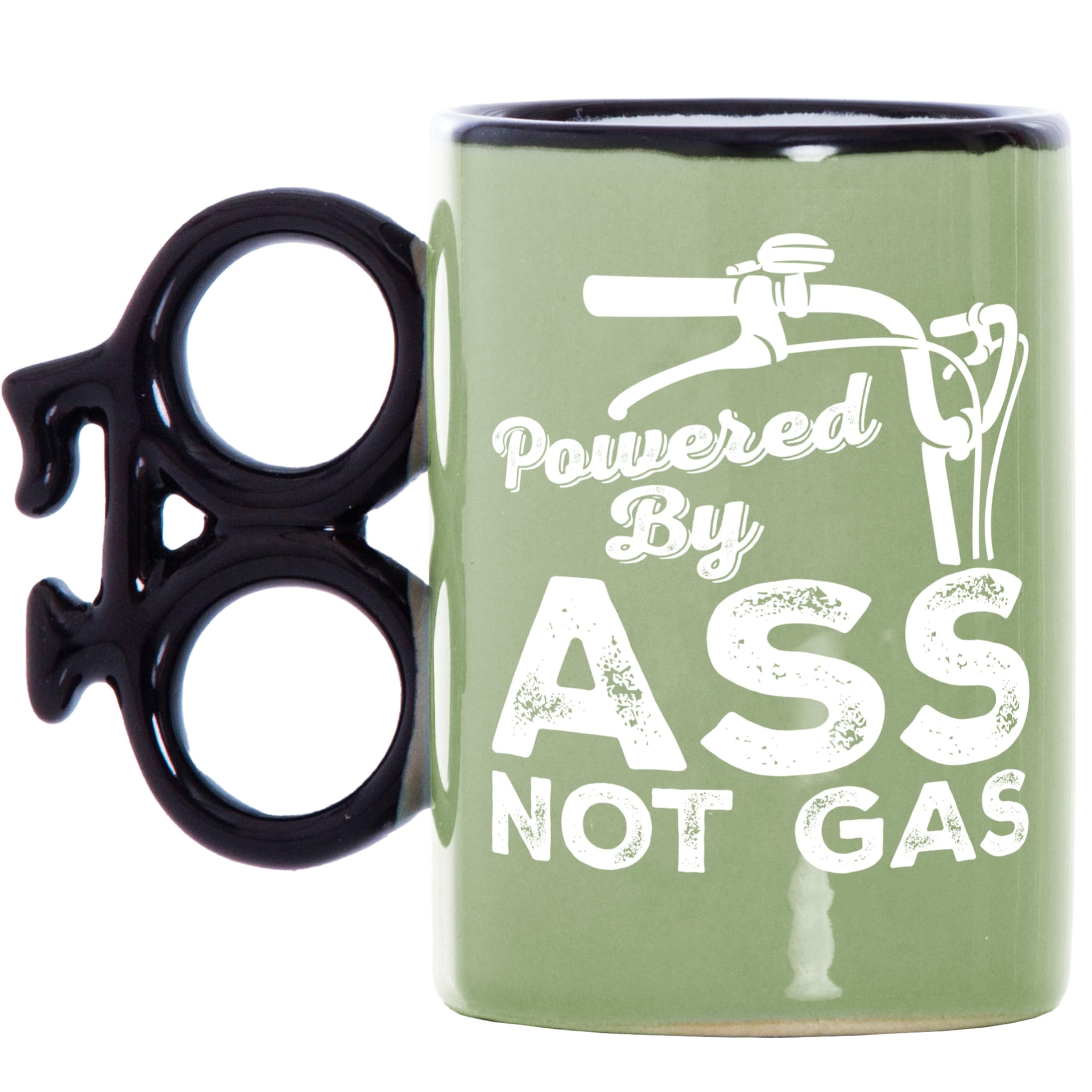Boxer Games Powered By Ass Not Gas - Bike Mug