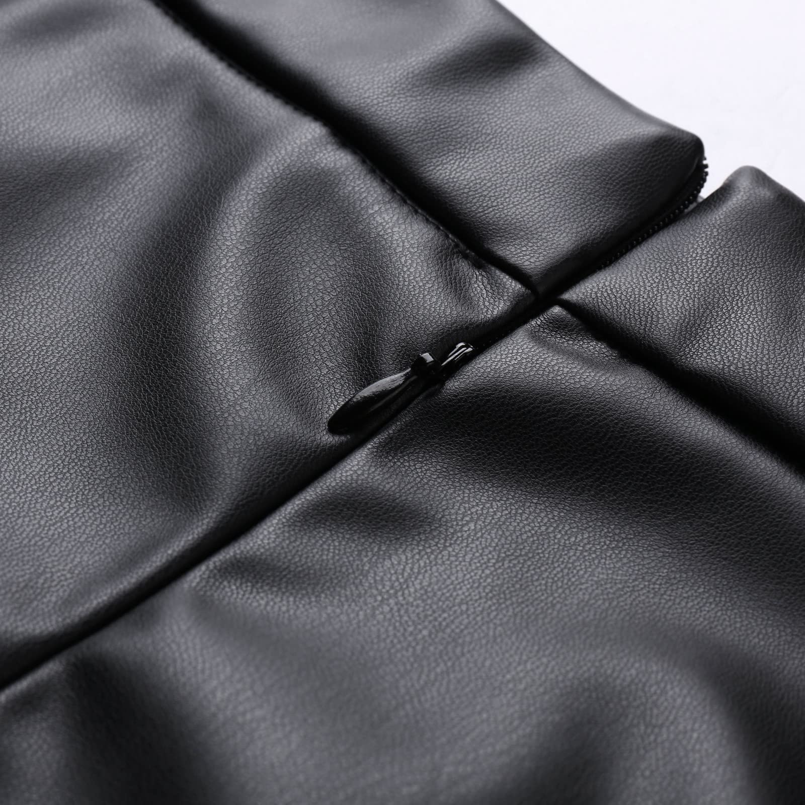 Faux Line - Gonna lunga da donna, tinta unita, a pois