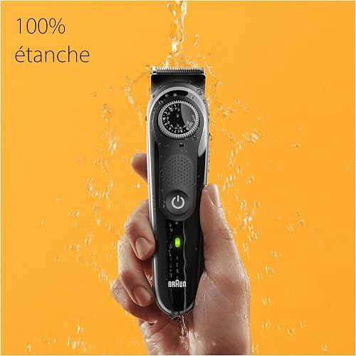 Braun BT3440 Series 3 Electric Beard Trimmer for Men with 4 Accessories, Ultra Sharp ProBlade Blade, 80 Min Battery Life, Wireless Beard Shaver, 40 Lengths, Waterproof, Black - 6