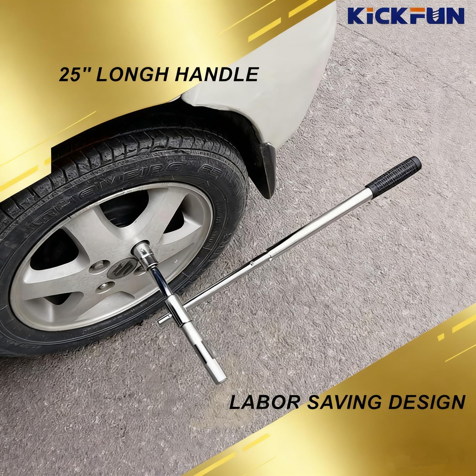 RYBO Travel Emergency Breakdown Multifitment (17mm, 19mm, 21mm & 23mm