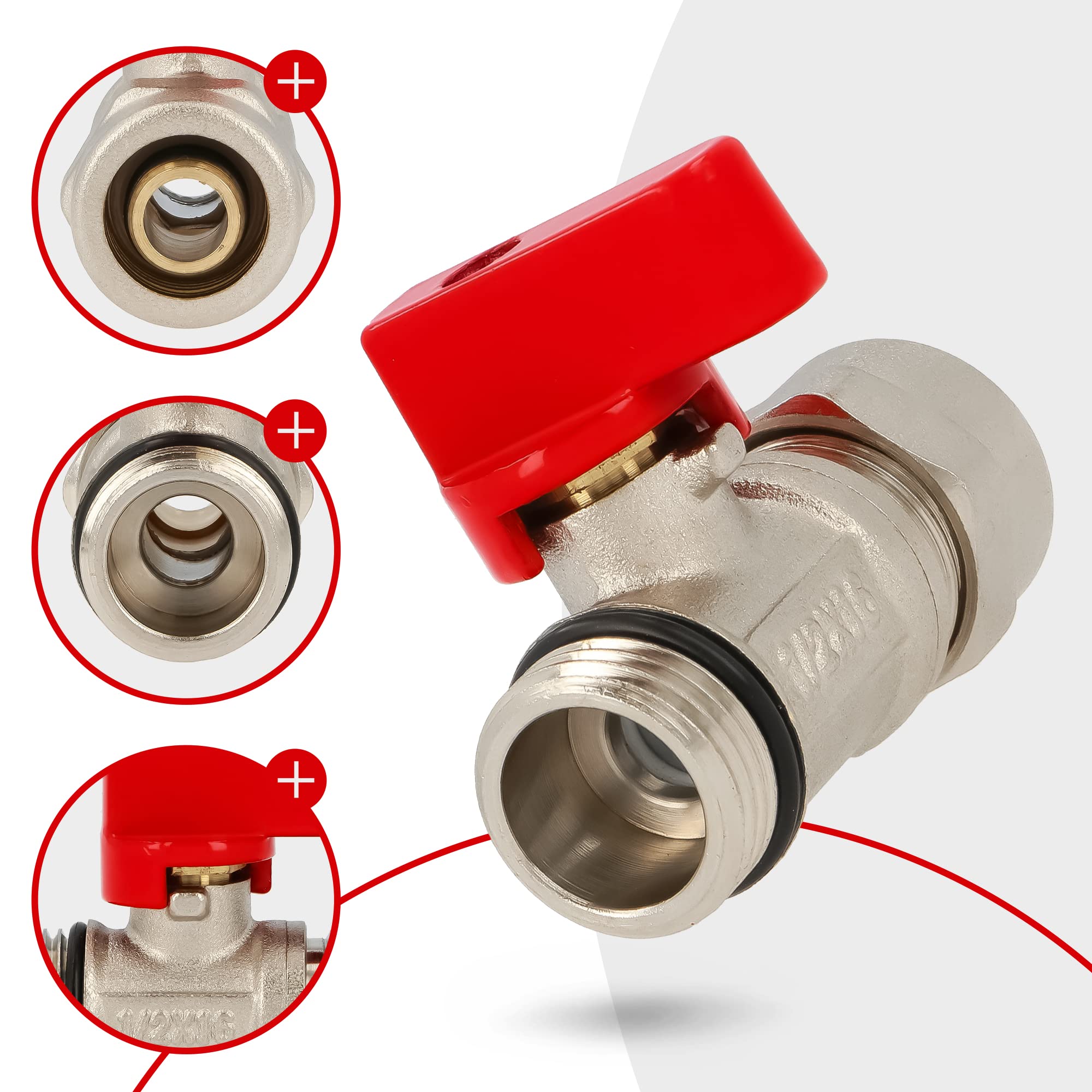 Valvole A Sfera Per Circolatori Pompe - Foto 3