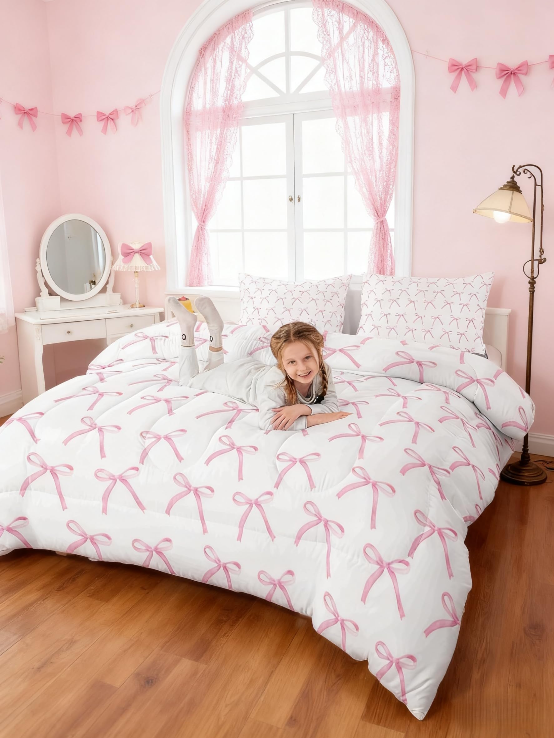 Couette en duvet patchwork de princesse et parure de lit haut de gamme