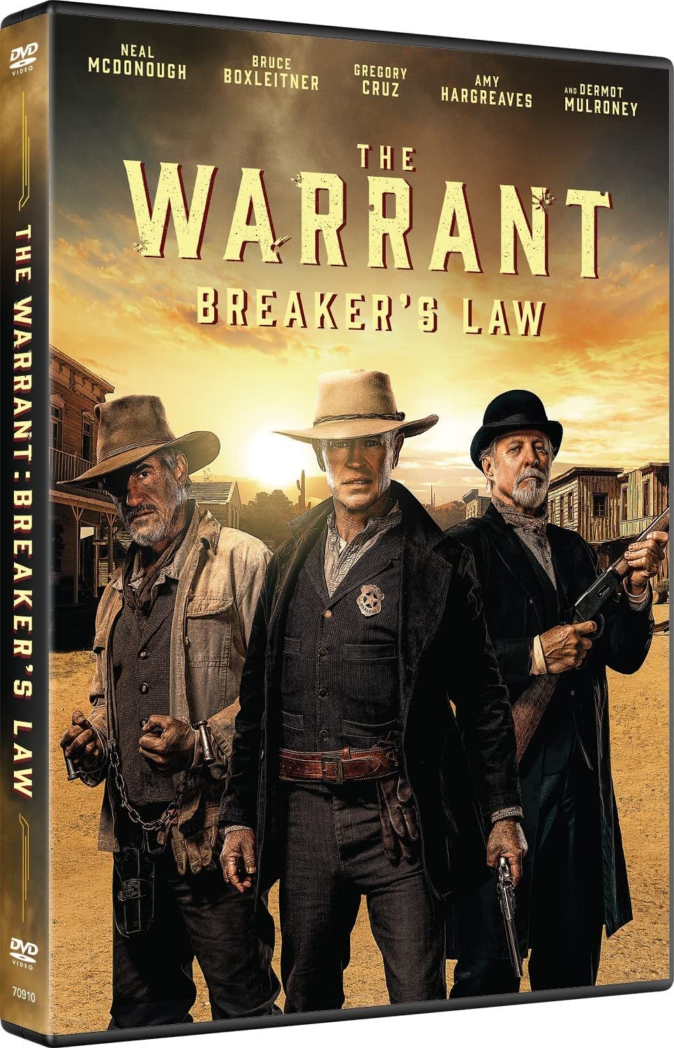 Película The Warrant: Breaker's Law en DVD para tardes de cine en casa y acción