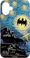 Vista 23 de DC Comics Batman Starry Night Style Painting Case para iPhone 17