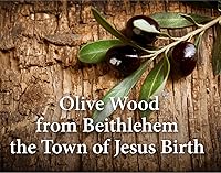 Vista 4 de Llavero cristiano con incienso y mirra, aceite de unción de Israel, regalos de madera de olivo, perfecto para orar, curación y meditación, aceite