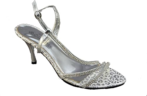 silver slingback heels uk