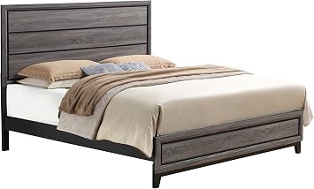 Global Furniture USA Kate Grey Queen Bed