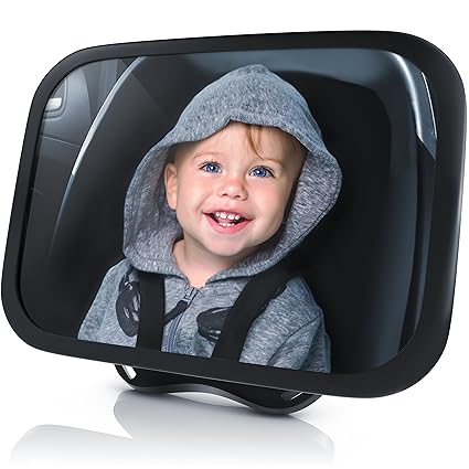 Baby-Rückspiegel Fürs Auto - 360° Schwenkbar Mit Produktbild-Vorschau 9
