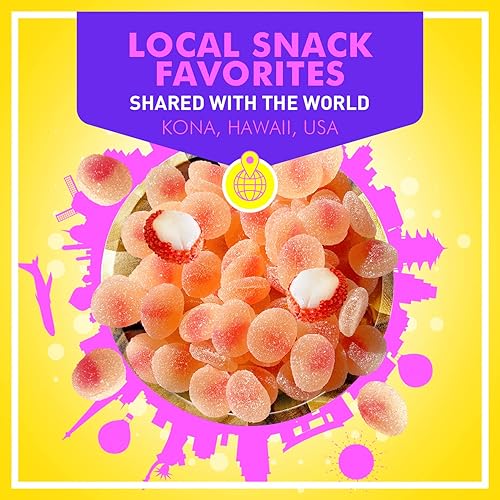 Miniatura 4 de Caramelo de frutas de lichi agrio 12 onzas bocadillo de caramelo dulce y delicioso bolsa de tamaño perfecto para compartir con amigos piezas de