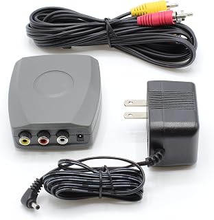 THE CIMPLE CO RF Modulator - RCA Composite to RF Coaxial - Converts Standard Definition Signals to Coax, Includes AV Cable