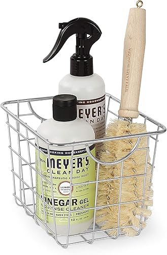 Miniatura 5 de Spectrum Diversified Mini cesta utilitaria, cromada