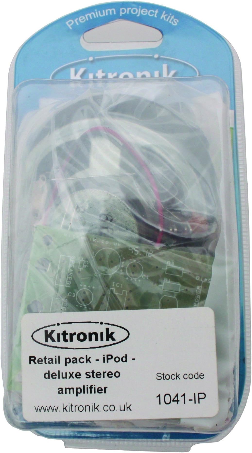 Kitronik Deluxe Stereo Amplifier Kit With Ipod Lead