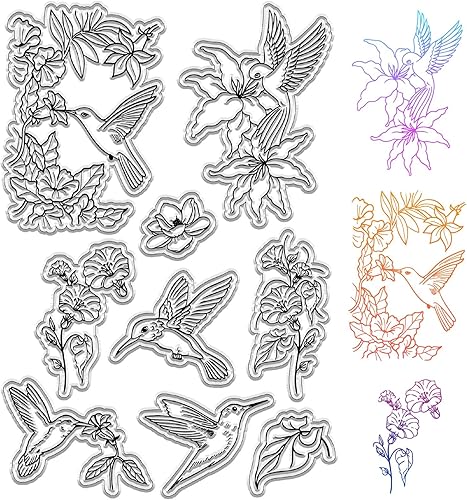 Miniatura 16 de CRASPIRE Sellos transparentes de notas musicales, sellos de goma para instrumentos de piano vintage, fondo reutilizable, sello de silicona