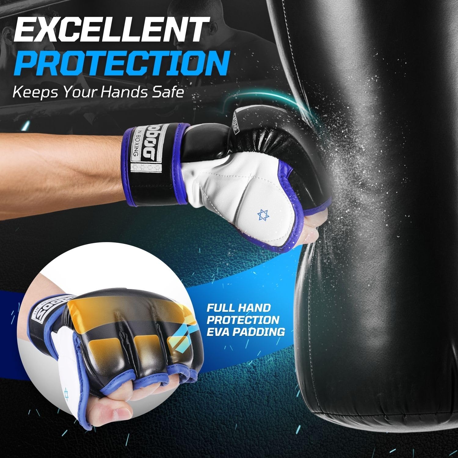 Amazon | Flexzion MMA Grappling Gloves – Muay Thai Training