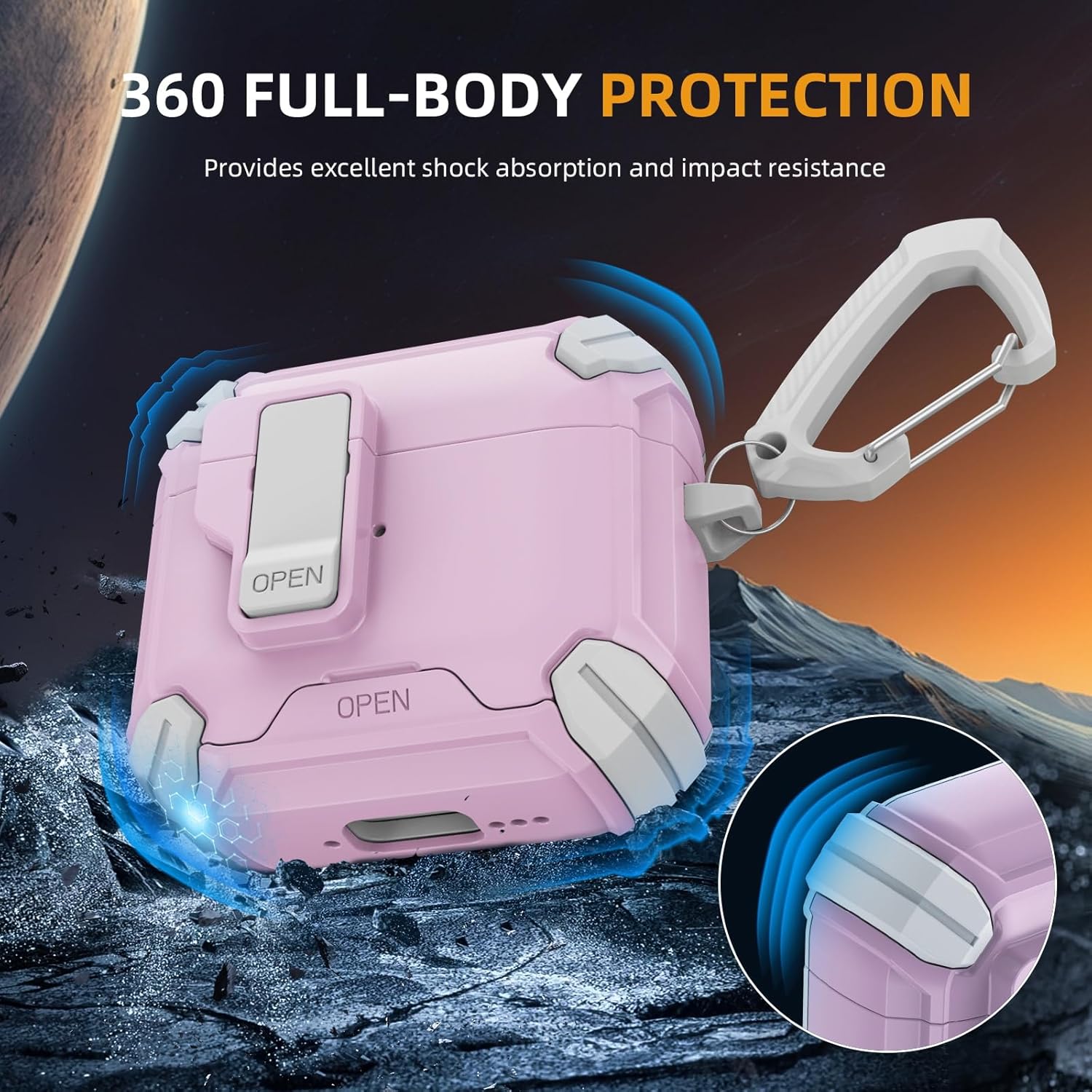 الأصلي - ايوفي سماعات ايربودز 4/ ايربودز الجيل الرابع مع مشبك ... - view 5