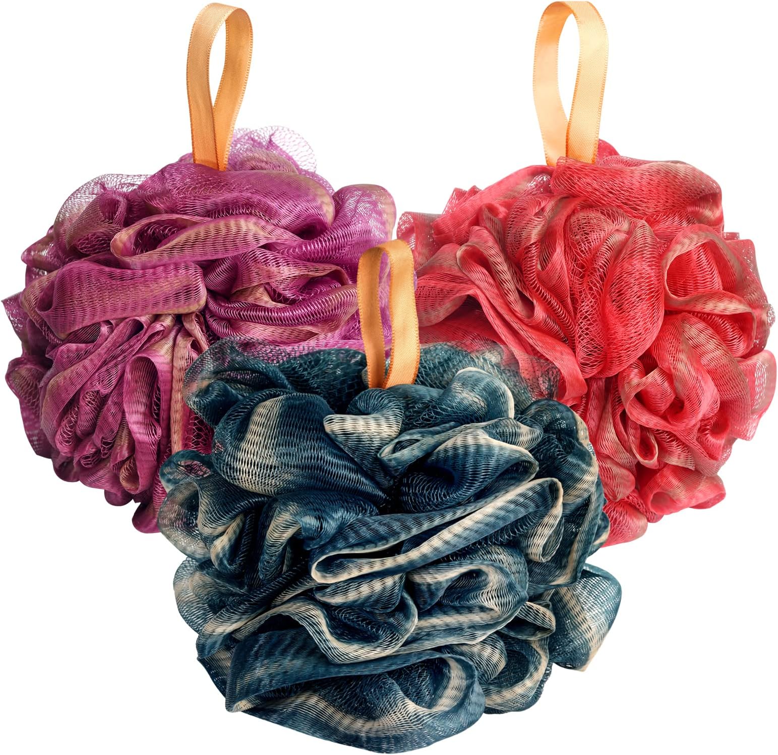 Amazon.com: Fishent Shower Sponge Shower Loofah, Body Wash Loofah ...