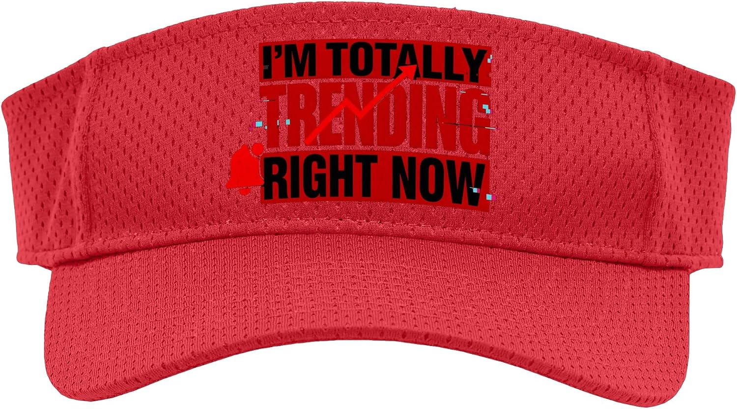 I'm Totally Trending Right Now Viral Influence Internet Sport Sun Visor