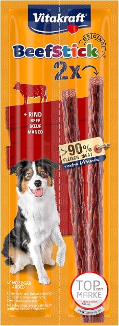 Foto 2 de 3 de Vitakraft Baquetas de Carne de Vaca para Perros, 25 Unidades (25 x 2 Unidades)