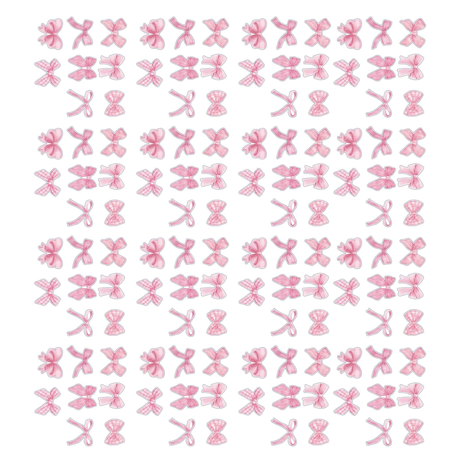 500Counts Bowknot Sticker Scrapbooking Decorative for Journal Phone Guitar Laptop Kid Reward for Teacher Teacher Supplies