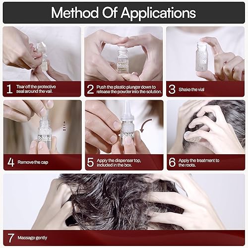 Miniatura 4 de FOLTENE Tratamiento para el crecimiento del cuero cabelludo y el cabello Suero revitalizante para el crecimiento del cabello para hombres para
