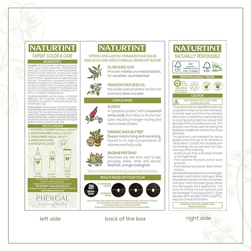 Miniatura 2 de Naturtint 2N - Tinte para el cabello marrón y negro, 5.07 Fz