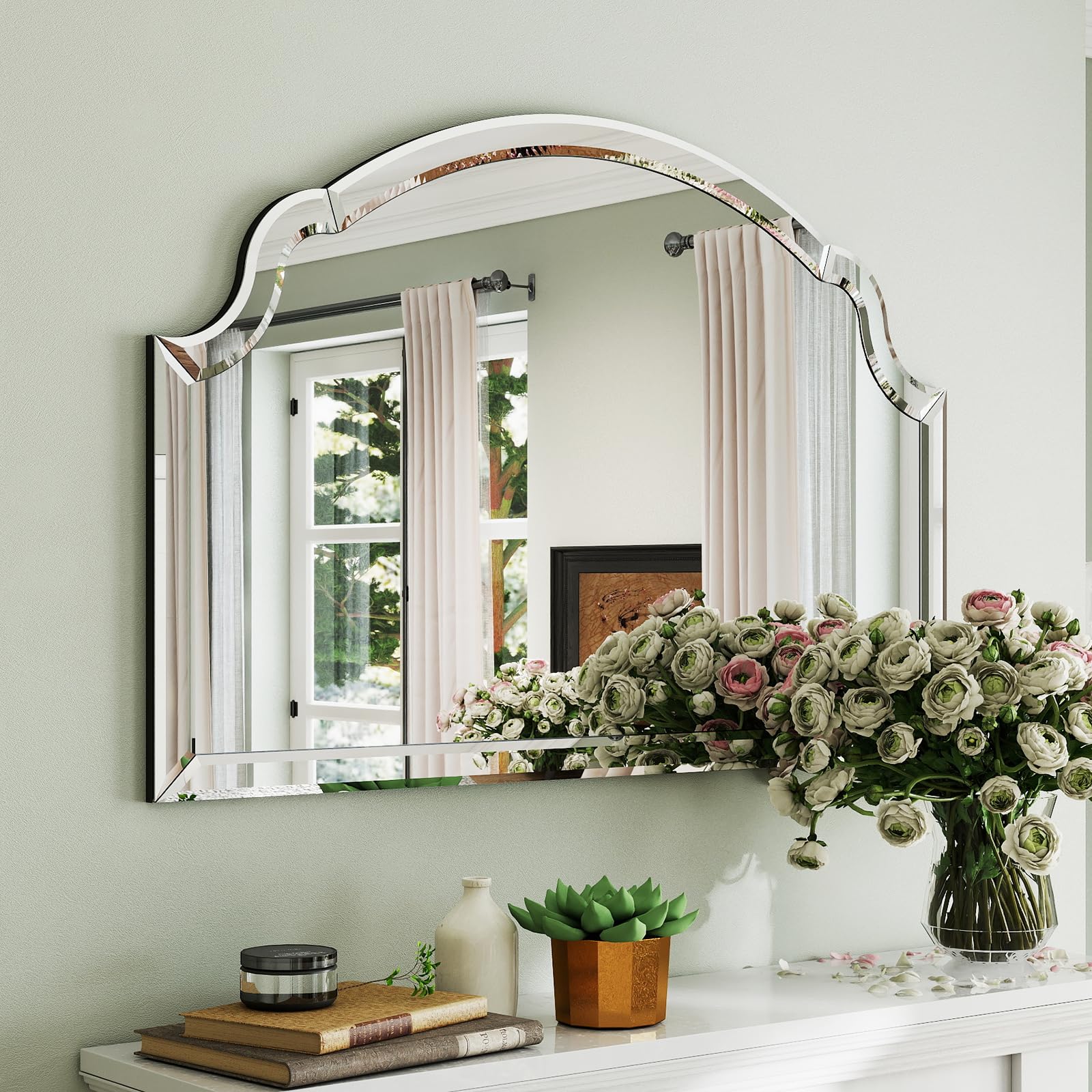 Photo 1 of Autdot Arched Wall Mirror, 39.4"x27.6"
