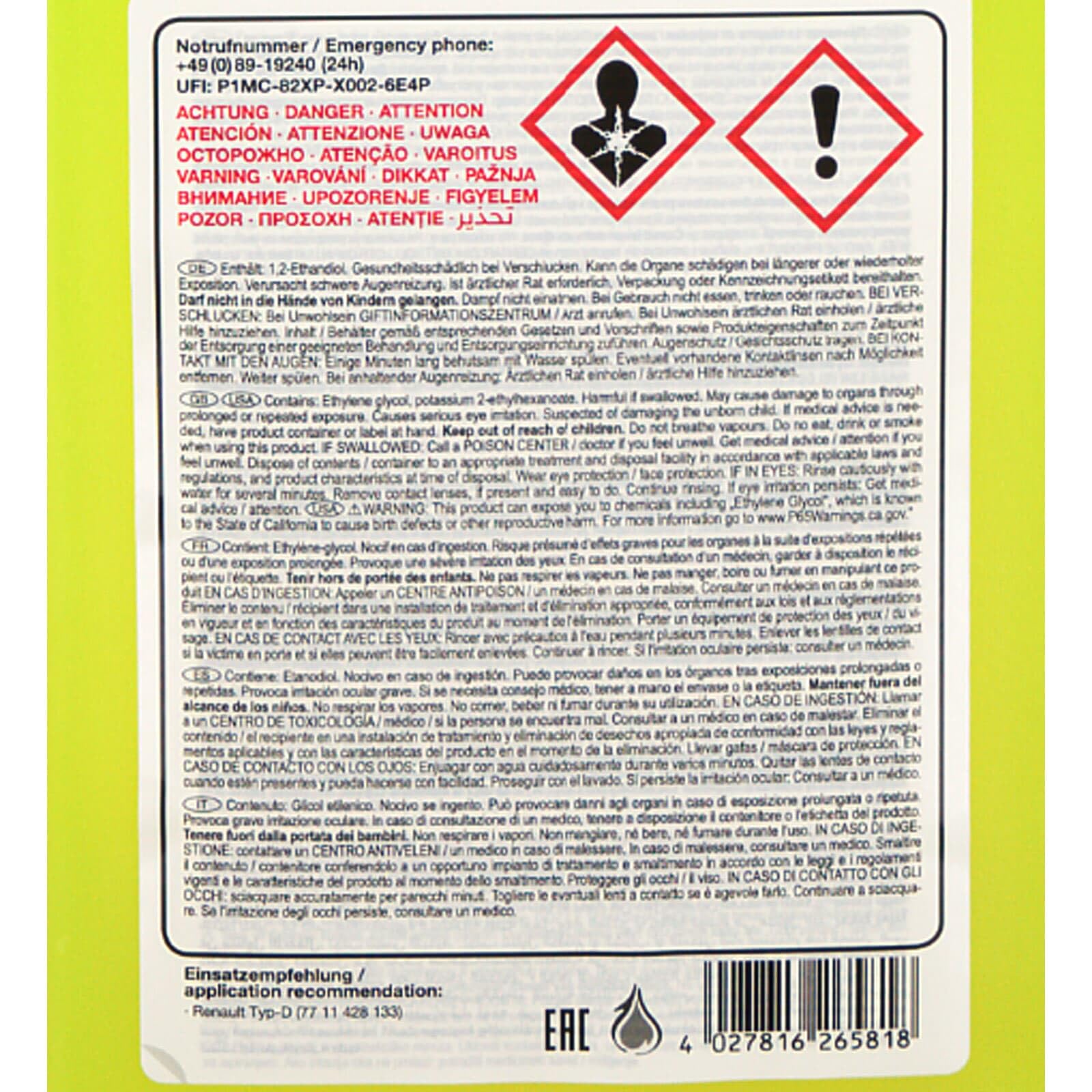 Febi Bilstein 2x 26581 Frostschutz (10 L)