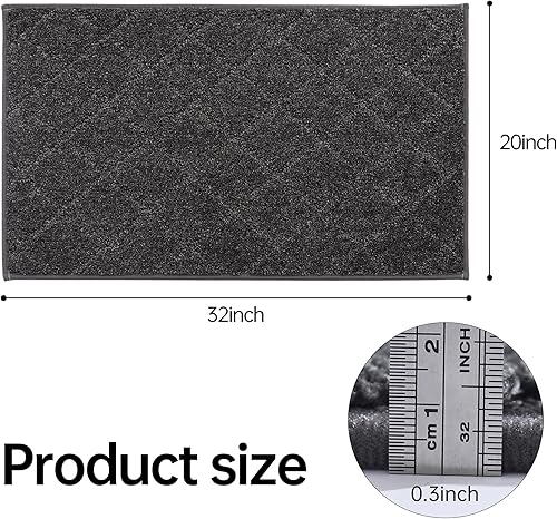 Vista 129 de COSY HOMEER - Alfombra antideslizante de 28 x 9 pulgadas, uso interior en peldaños de madera, alfombras para niños y perros, 100 % poliéster, base