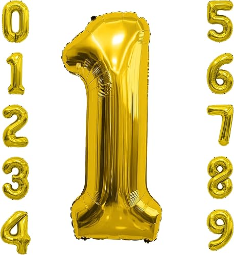 Vista 68 de Globo de número, globos de números de 40 pulgadas, globos de número degradado arcoíris, globo número 1, globo gigante, globo de números de feliz