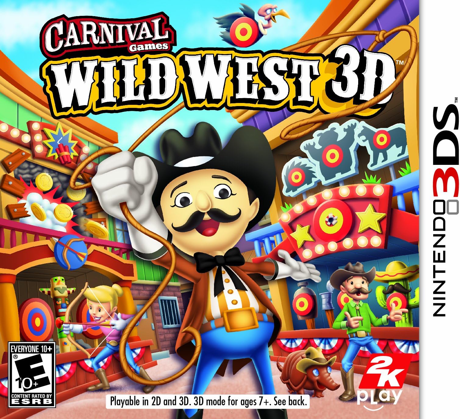 Carnival Games Wild West 3D - Nintendo 3DS