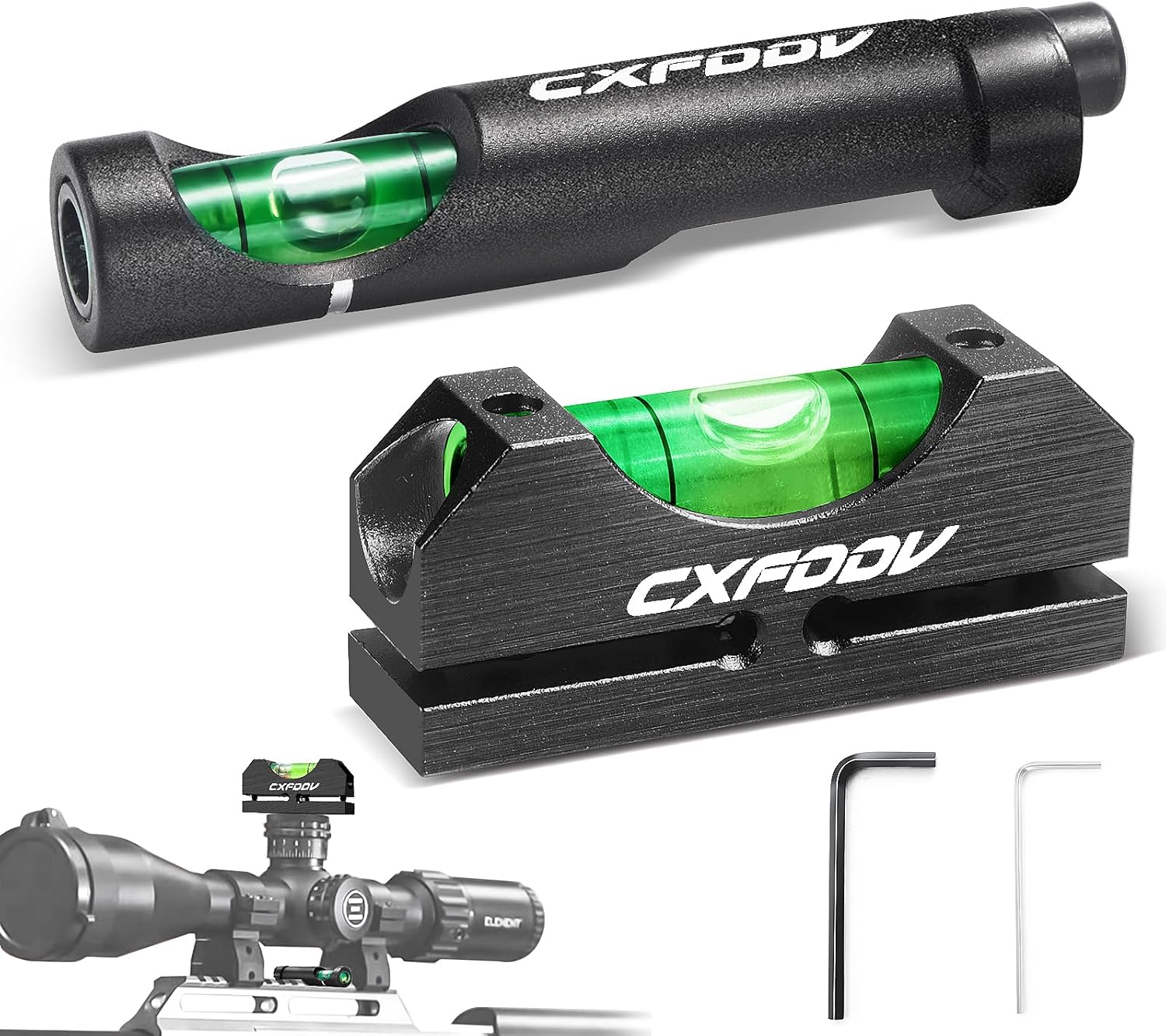 スコープレベリングキット、スコープレベル、ユニバーサル磁気スコープレベリングツール。