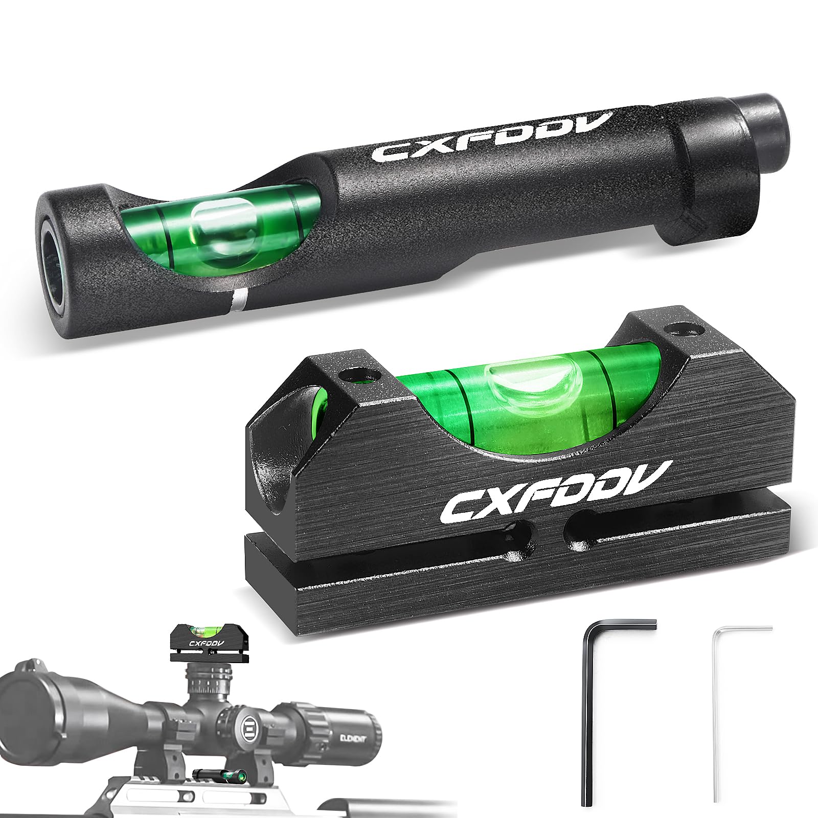 Scope Leveling Kit with Scope Level Magnetic Base