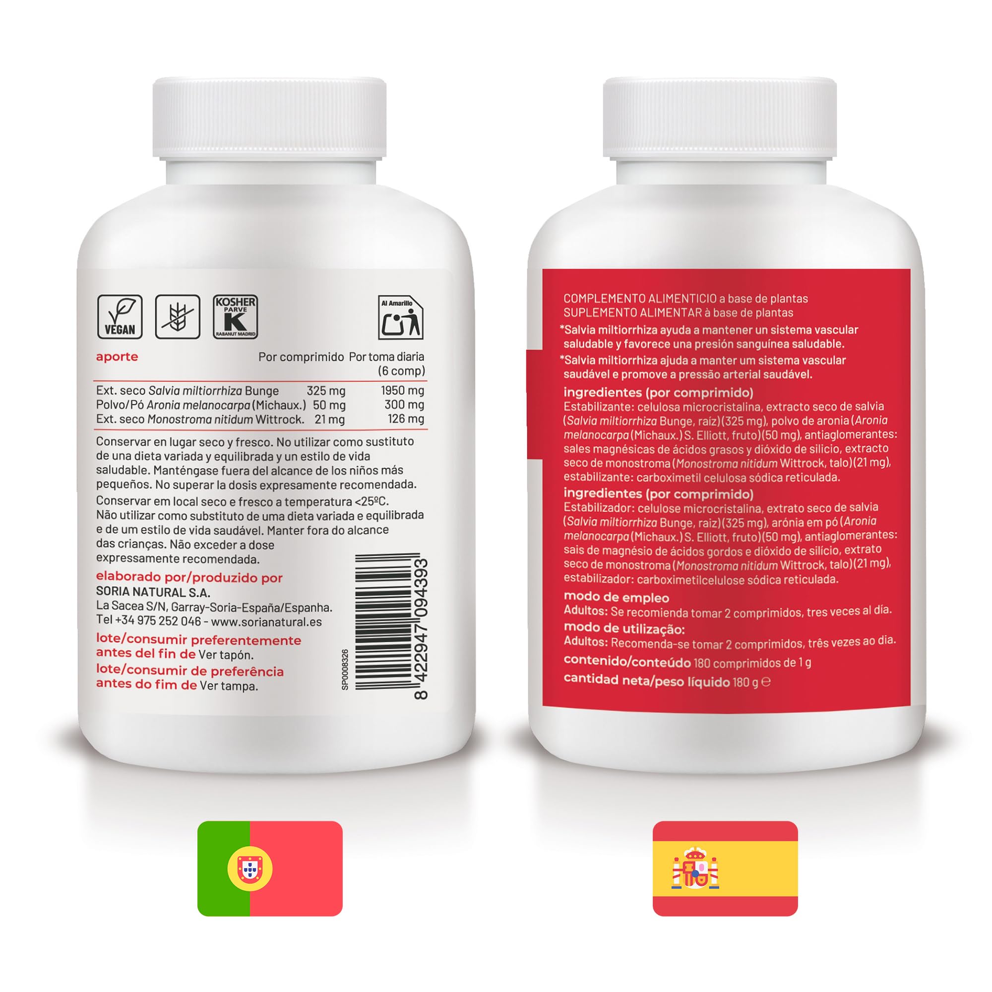 SORIANATURAL Arterisor tabletki 180 szt