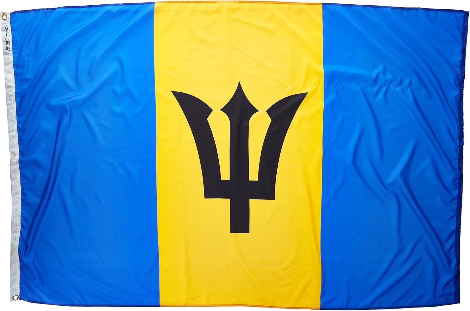 Annin Flagmakers Barbados Flag USA-Made to Official United Nations Design Specifications, 2 x 3 Feet (Model 190535)