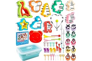 Nifogo Sandwich Cutters: Fun Food Cutters for Kids' Lunches