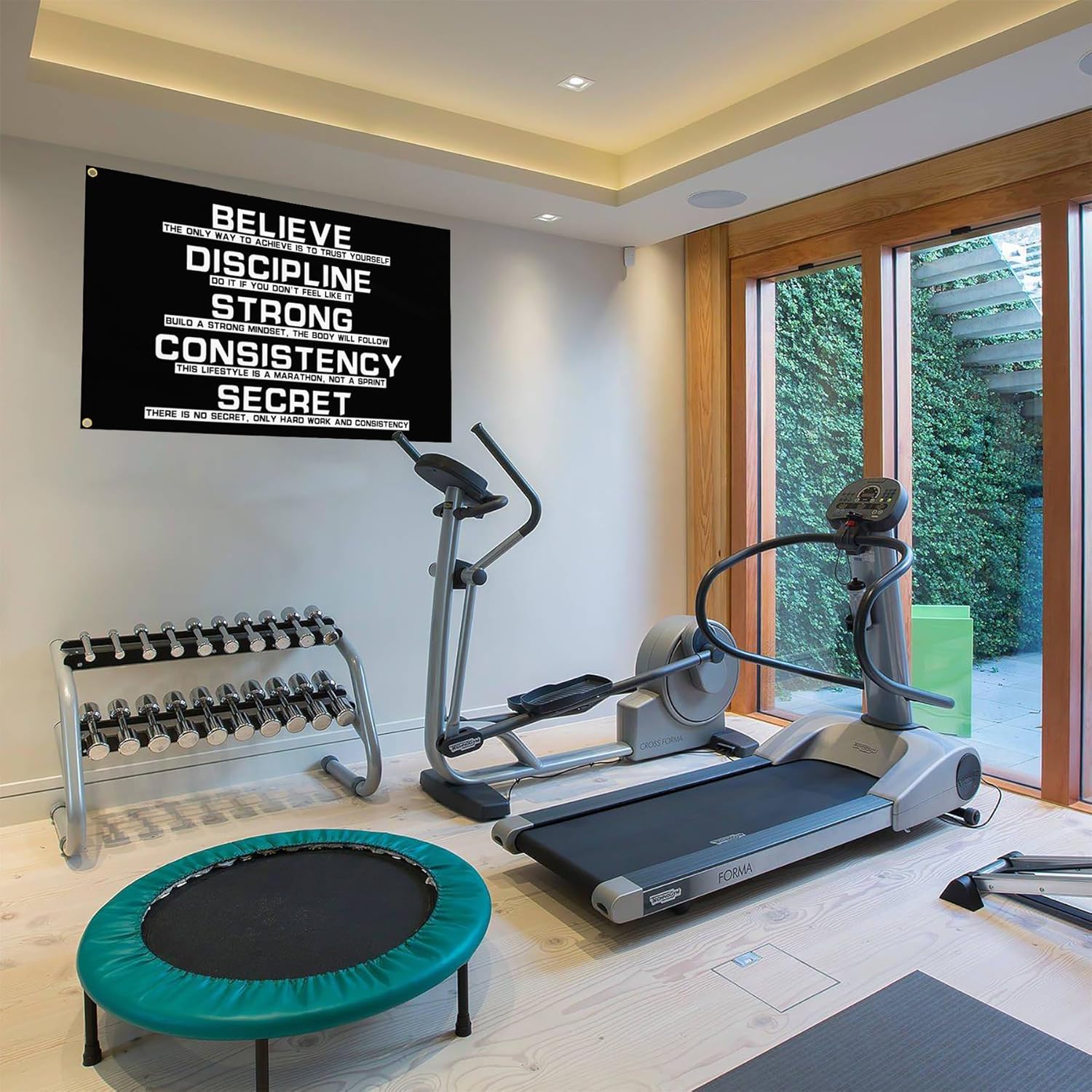 NASIAN Discipline Motivational Flag - 3x5 Ft Inspirational Flag for Room, Gym, Dorm, Man Cave Wall Decor - Image 5