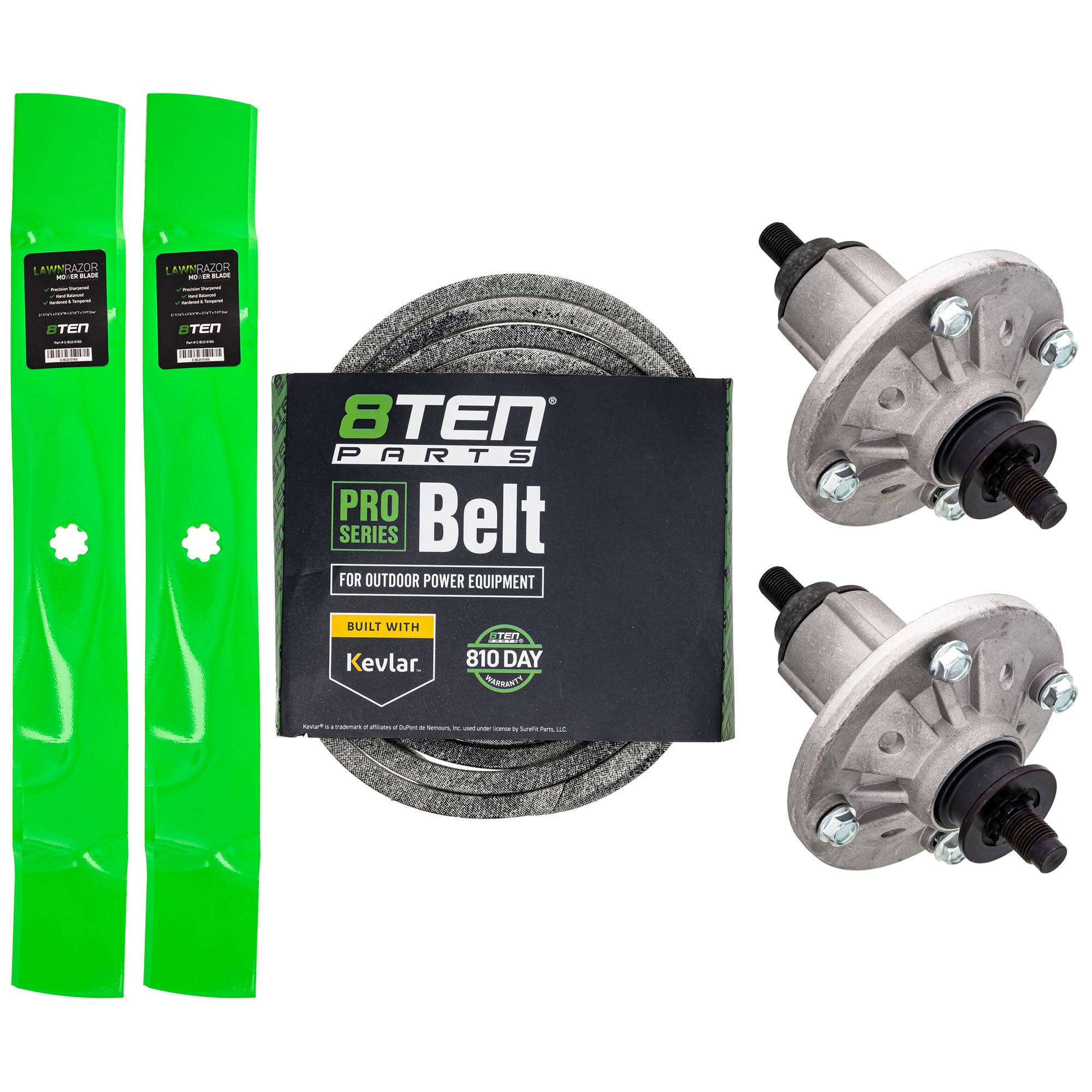 JＫ1151 Amazon.com : 8TEN Blade Spindle Belt Kit for John Deere 115 105