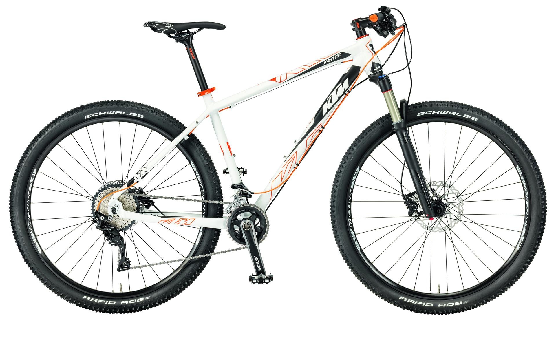 KTM Ultra Force 29 MTB 2017 bianco opaco nero arancione 22 marce RH 43  12,70 kg : Amazon.it: Sport e tempo libero