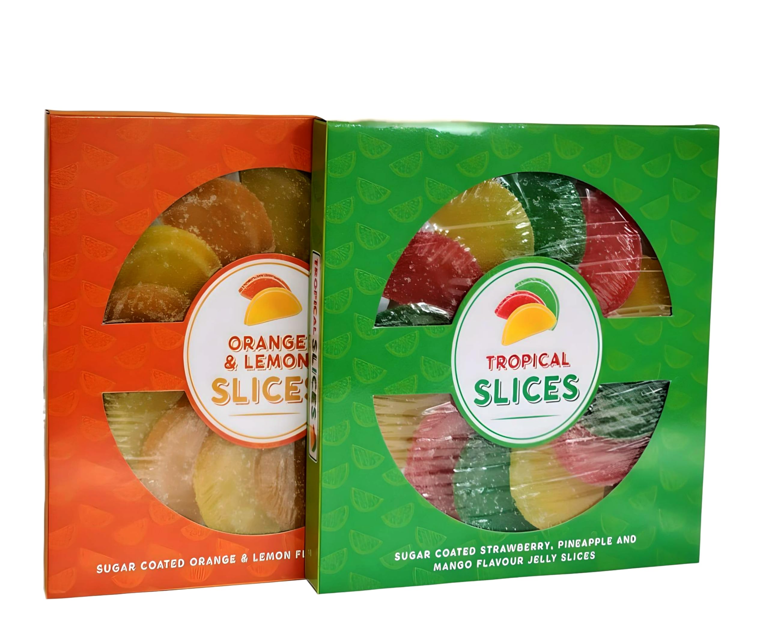Jelly Slices Orange, Lemon, Strawberry, Pineapple & Mango Flavour 220 grams