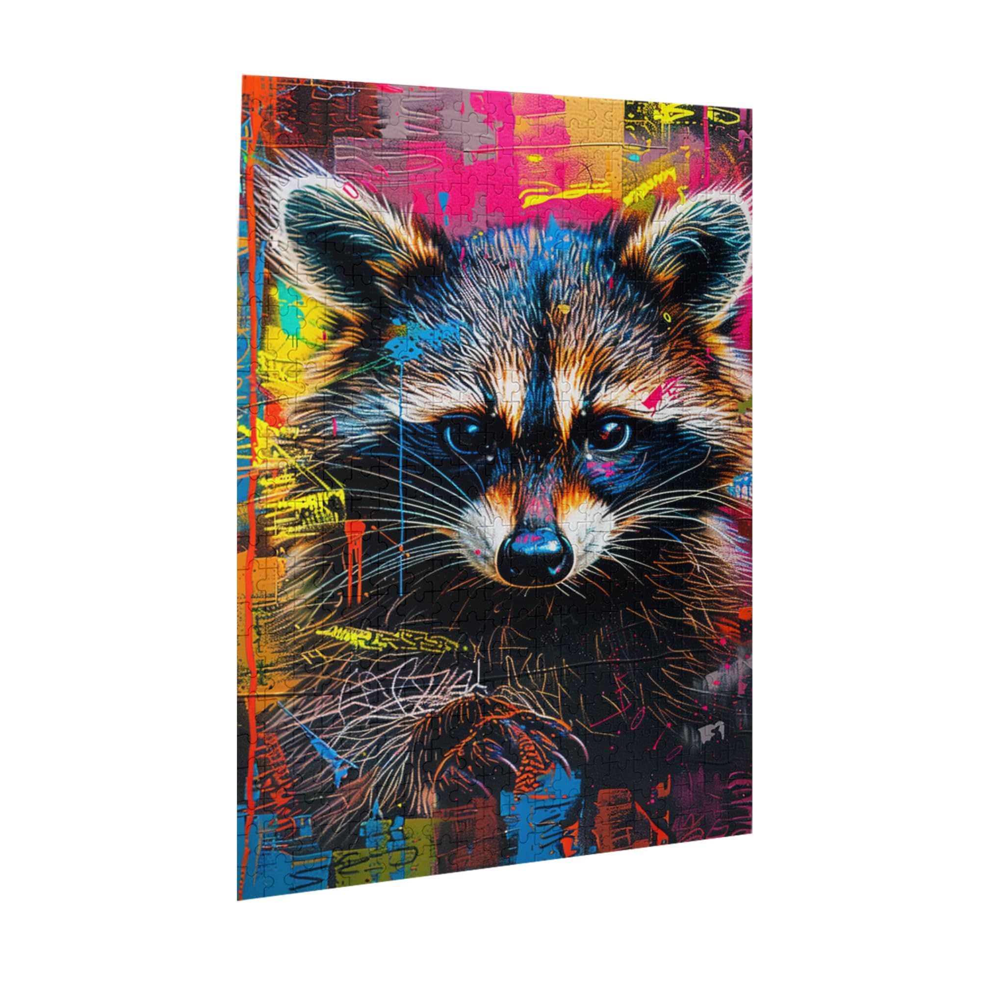 racoon Cheeky Raccoon Puzzle - Lubiwood